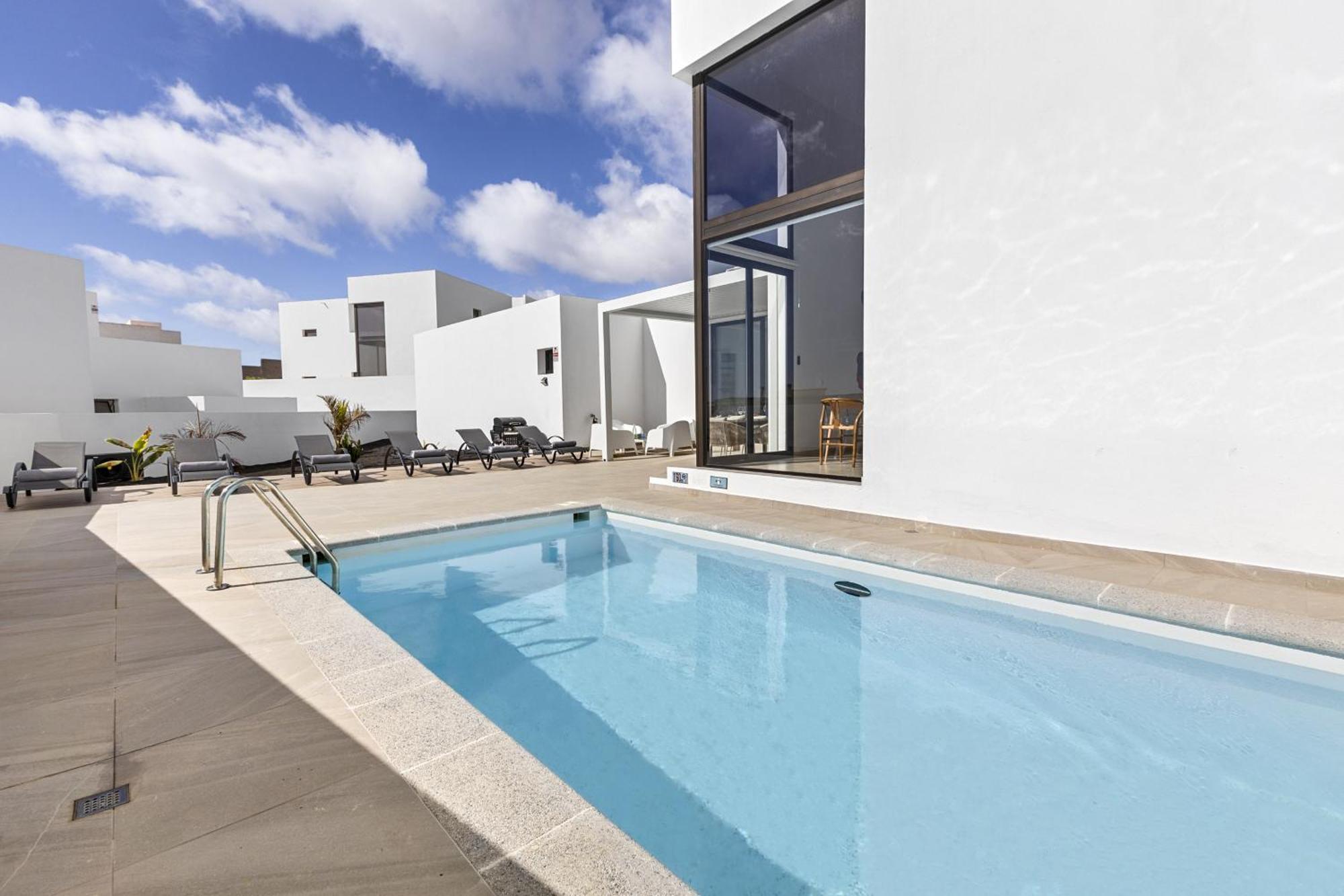 Casahost Fontaine Bleue Villa Tías Buitenkant foto